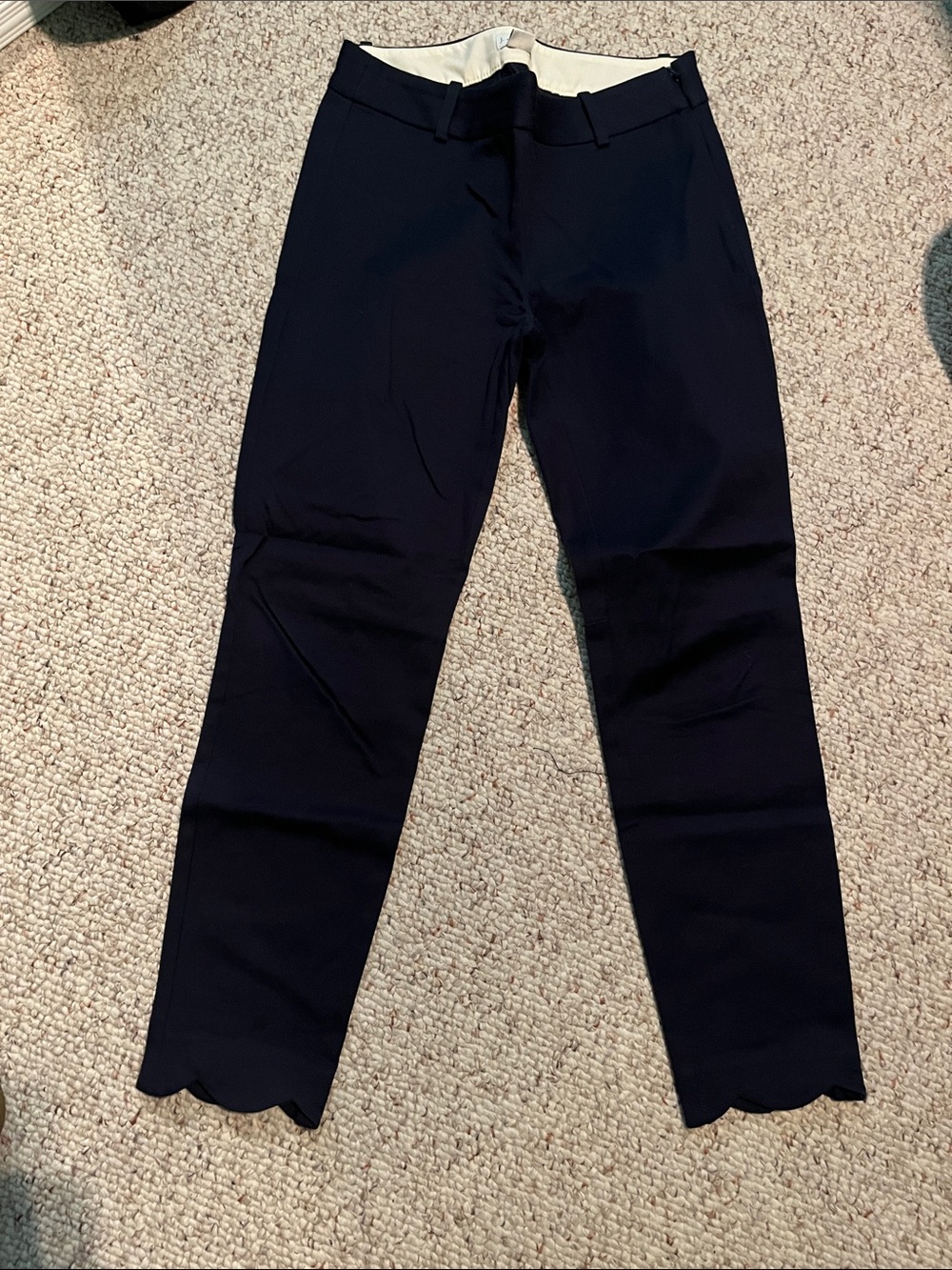 J. Crew Scallop Hem Winnie Pants